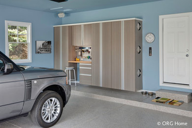 Inspiration for a garage remodel in Sacramento