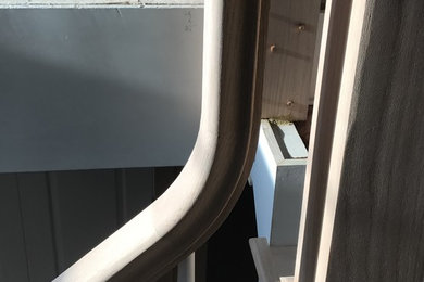 Example of a classic staircase design in Boston