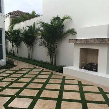Beach House Fire Place