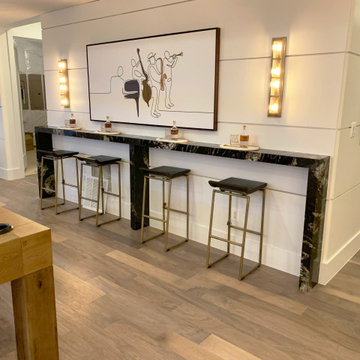Titanium Granite in Model Home