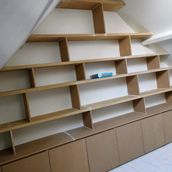 Biblioth&egrave;que sous les toits - Bookcases