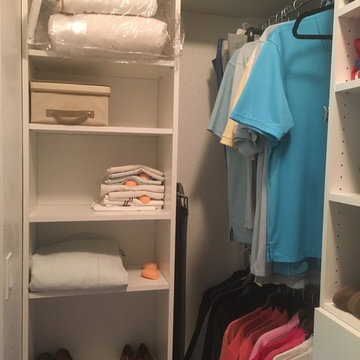 Small Walk-In Closet