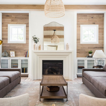 Beach Style Living Room