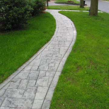 Stamped Concerete - Walkways