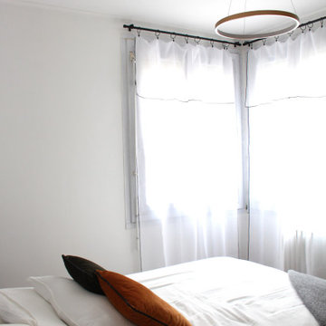 Chambre parisienne de moins de 10 m2 rénovée