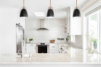 Transitional kitchen photo in Other