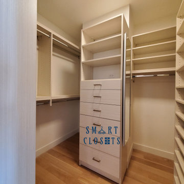 Walk In Closet For Her Designed By Smart Closets