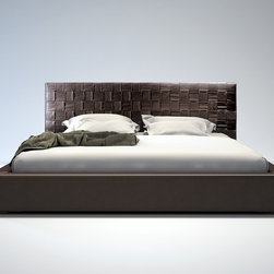 Madison Contemporary & Modern Bed by ModLoft - Beds