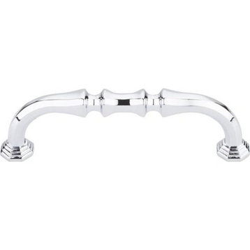 Top Knobs  -  Chalet Pull 3 3/4" (c-c) - Polished Chrome