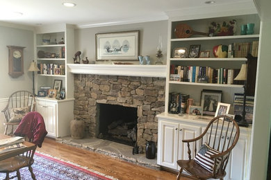 Dining room - farmhouse dining room idea in Other