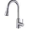Kitchen Sink Faucet Pull Down/Out 2 Functions Spray Mixer Tap