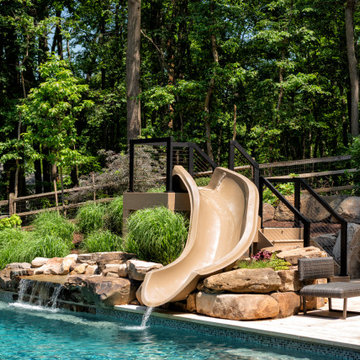 Forest Edge Poolside Escape