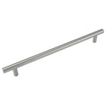 Laurey - Melrose Stainless Steel T-Bar Pull - 224mm - 10 3/4" Overall - Laurey is todays top brand of Decorative and Functional Cabinet Hardware!  Make your home sparkle with our Decorative Knobs and Pulls, or fix up your cabinets with our Functional Hardware!  Cabinets feel better when Laurey's on them!