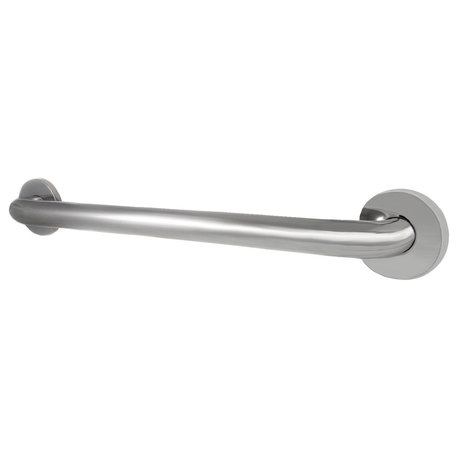 Clench Bright Polished Grab Bar, 16", Bright Polished