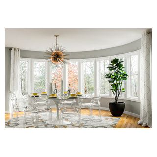 A Modern Connecticut Residence - Contemporary - Dining Room - New York ...