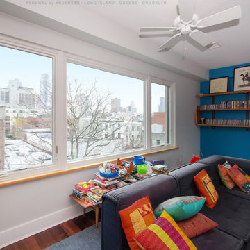 Fun Playroom with Large New Windows - Renewal by Andersen Brooklyn, Queens and L
