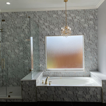 Elegant bathroom remodel