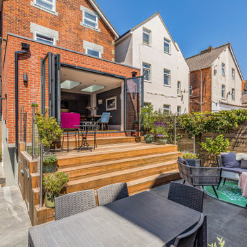 Four-storey townhouse extension