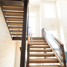 Open Riser Stairs
