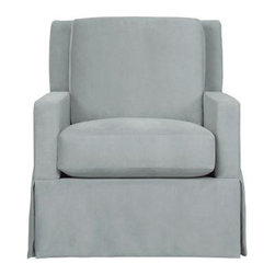 Aston Skirted Chair - Armchairs And Accent Chairs