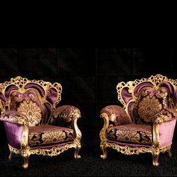 Alba - Salotto in Stile - Armchairs And Accent Chairs