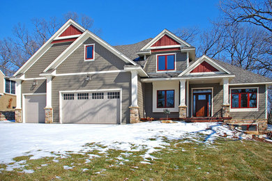 Traditional exterior home idea in Minneapolis