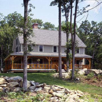 Classic Post and Beam Farmhouse