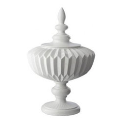 White Accordion Container Small | Pulp Home - Food Storage Containers