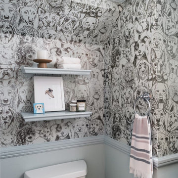 Traditional Modern Full and Half Bathrooms