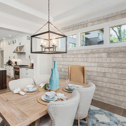 Smoke White Painted Charred Shiplap - Wall Panels