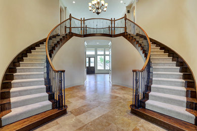 Two Story Design with Dual Stair Case Design