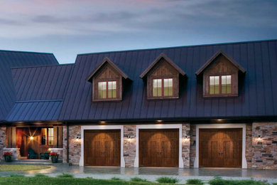 Example of a garage design in Calgary