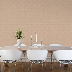 New Style - Medallion Lattice Wallpaper RL190303 - Wallpaper