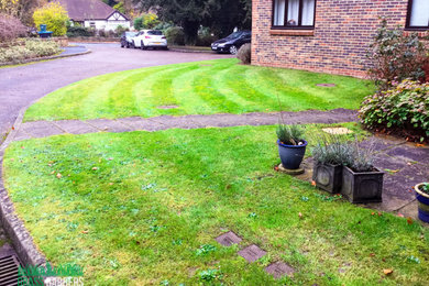 BLOCK GROUNDS MAINTENANCE PROJECT IN CATERHAM CR3