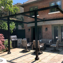 Front yard patio and shade