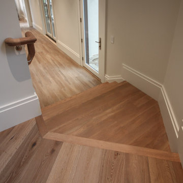 Project #81 | Modern Staircase with Integrated Seating