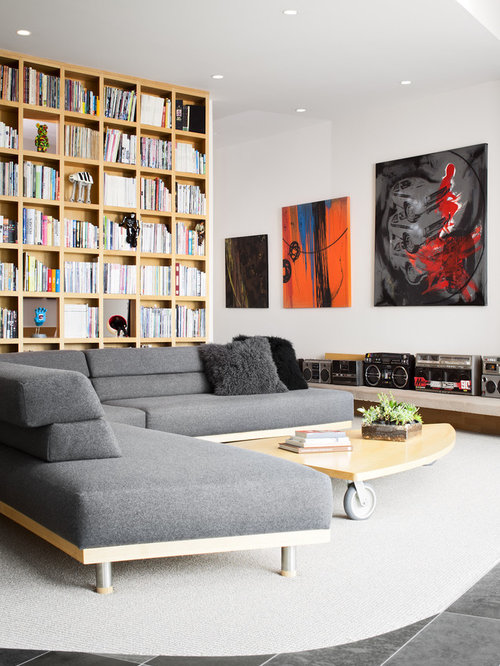 Modern Den Houzz