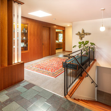 Mahogany Entry Way
