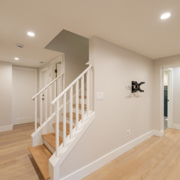Custom Wine Cellar & Entertainment Basement Remodel | West Seattle