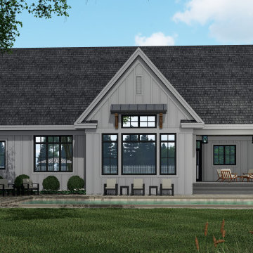 Emma Rose House Plan -Back