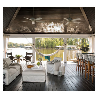 Waterfront Dream - Beach Style - Deck - Raleigh - by Heather Garrett ...