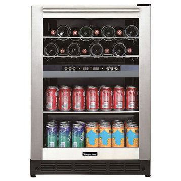 Dual Zone Built-In Wine and Beverage Cooler