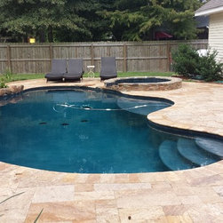 free form with gold travertine - Lifestyle And Leisure