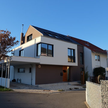 Moderne Doppelhaushälfte