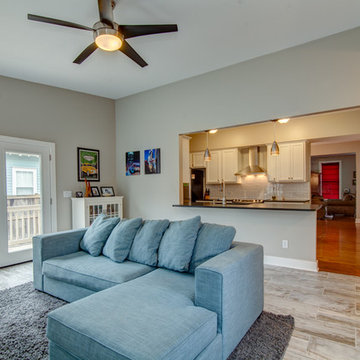 East Nashville Foursquare family room addition