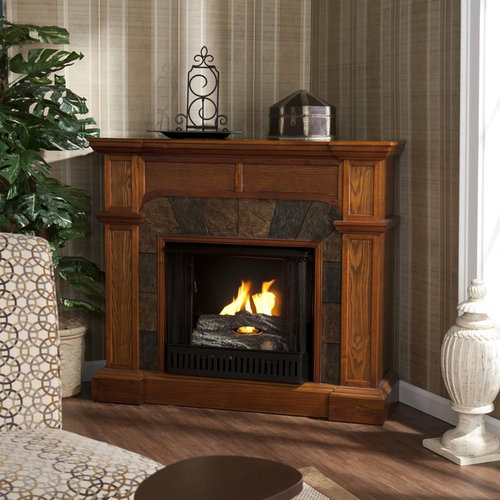 Gel Corner Fireplaces