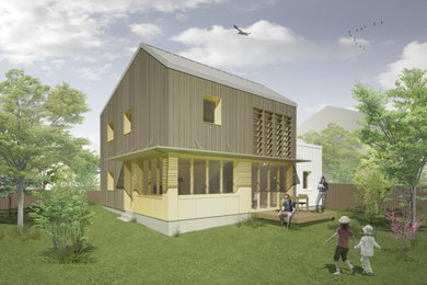 Construction d’une maison passive en bois à Martigné-sur-Mayenne (53)