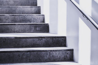 Inspiration for a staircase remodel in Toronto