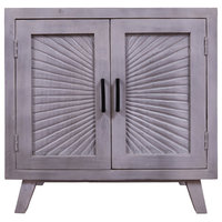 Solid Wood Handcrafted Sideboard Cabinet 32"H x32"W x 14"D