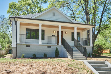 Arts and crafts exterior home photo in Other